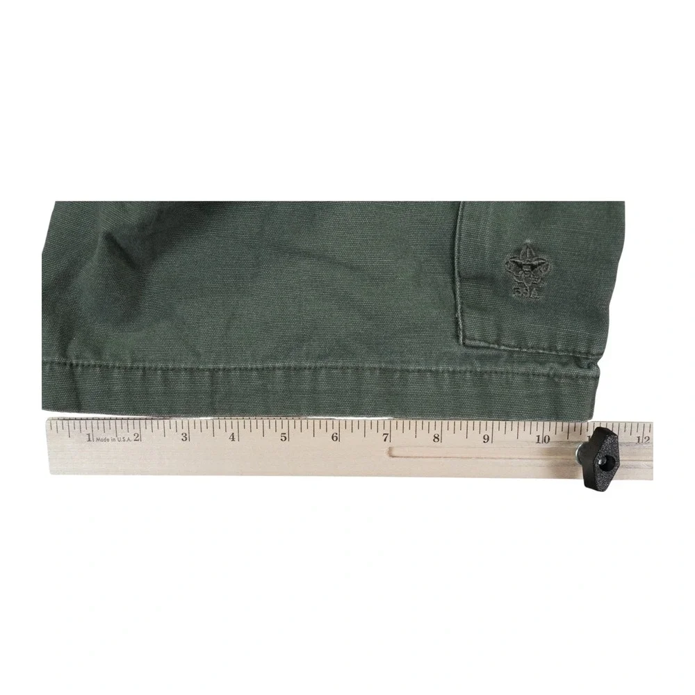 Lot of 3 Boy Scouts of America Cargo Shorts Mens 30 Green Regular Outdoor Hiking
